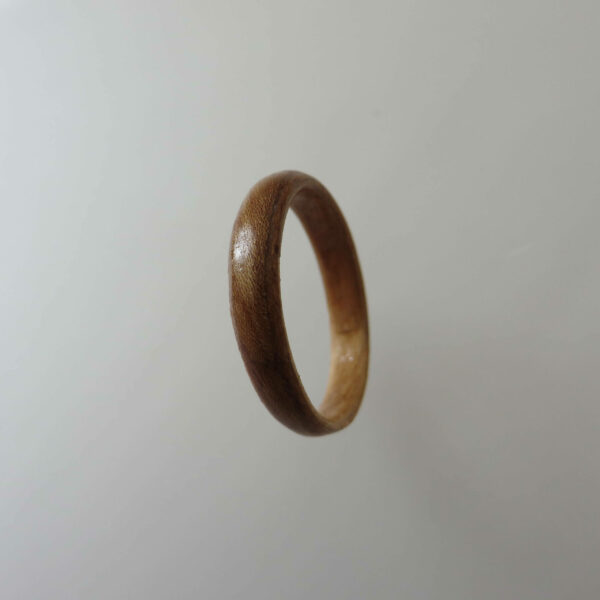Houten ring op maat (lak) - Afbeelding 3